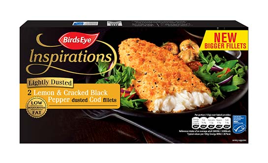 Birds Eye Inspirations 2 LemonPepperCodFillets