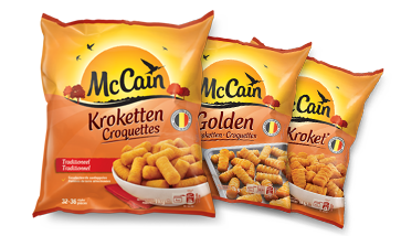 Croquettes range list