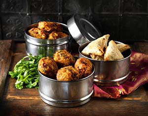 Indian Veg Snack Selection available from Central Foods