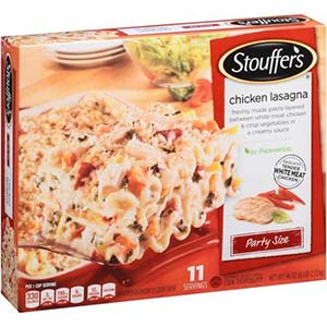 Stouffers chik lasagne