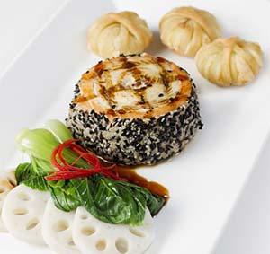 Vinh Hoan Sesame salmon swai roulade