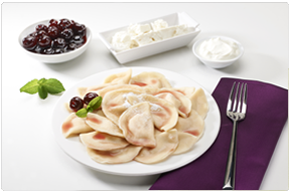 vareniki cheese and cherry