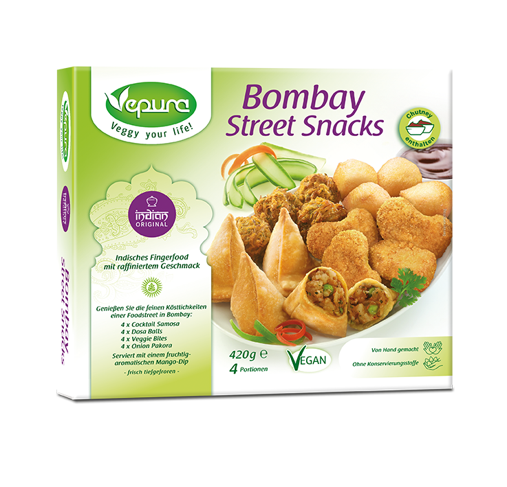 Vepura Introduces Onion Bhaji Patties and Tandoori Naan Wraps Frozen