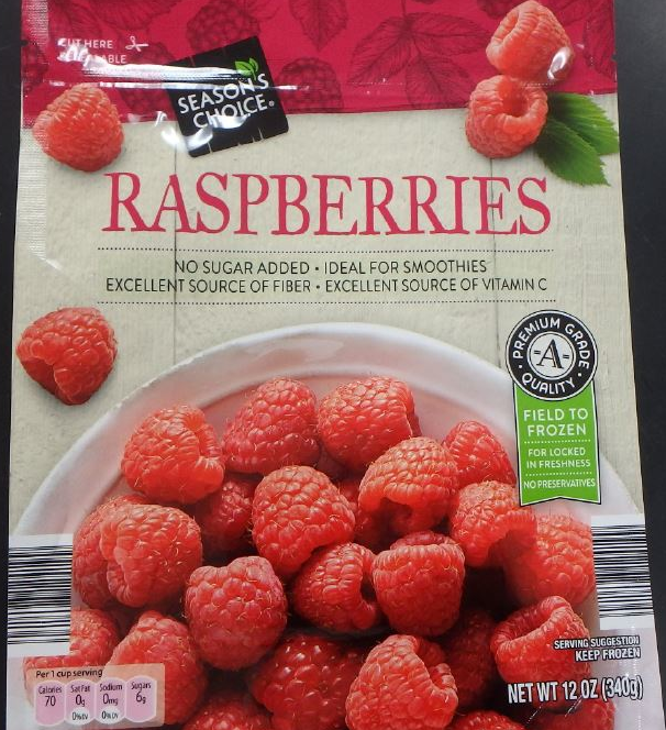 Wawona Frozen Foods Recalls Raspberries from Aldi and Raley’s Frozen