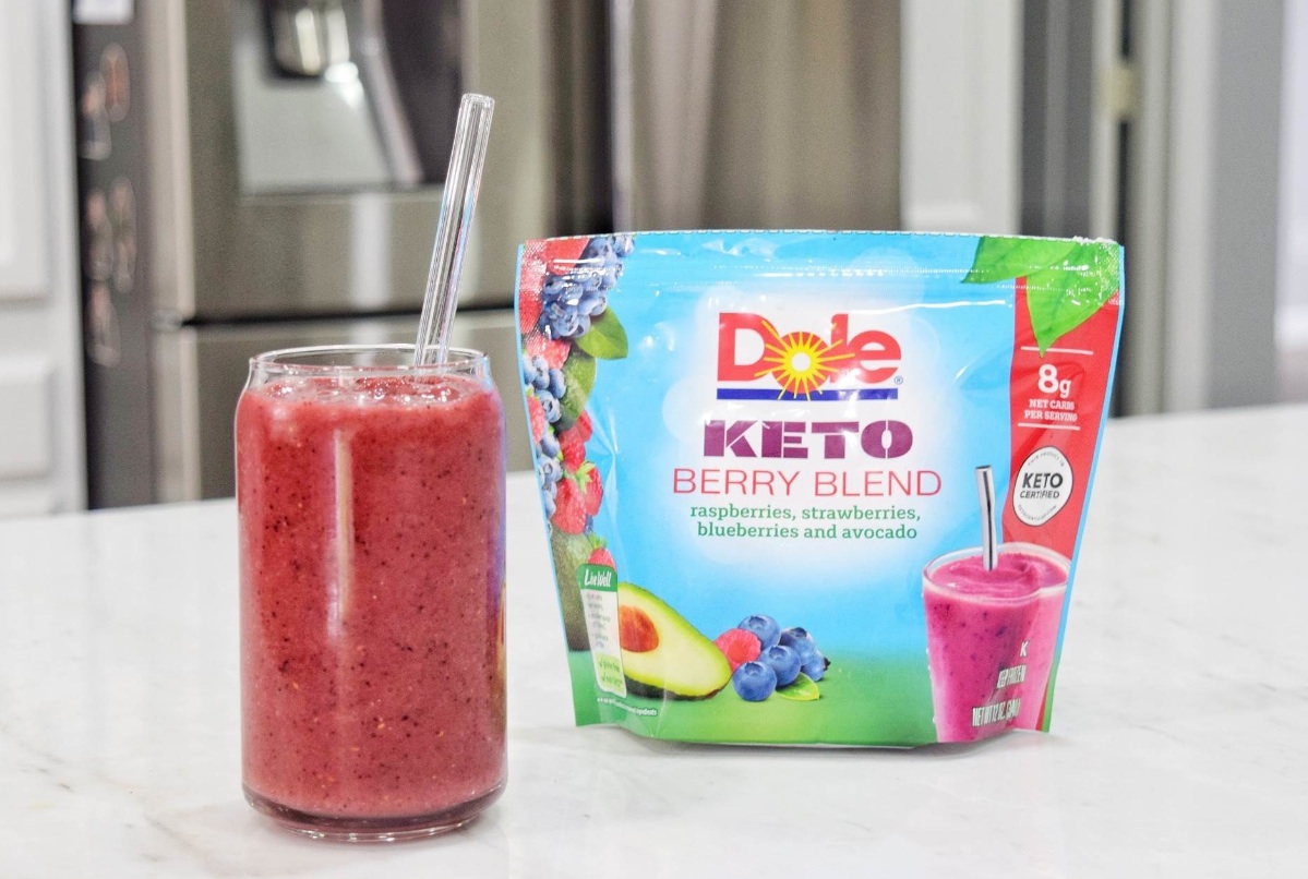 Dole Debuts Ketofriendly Frozen Fruit Blend and Other Smoothie Kits
