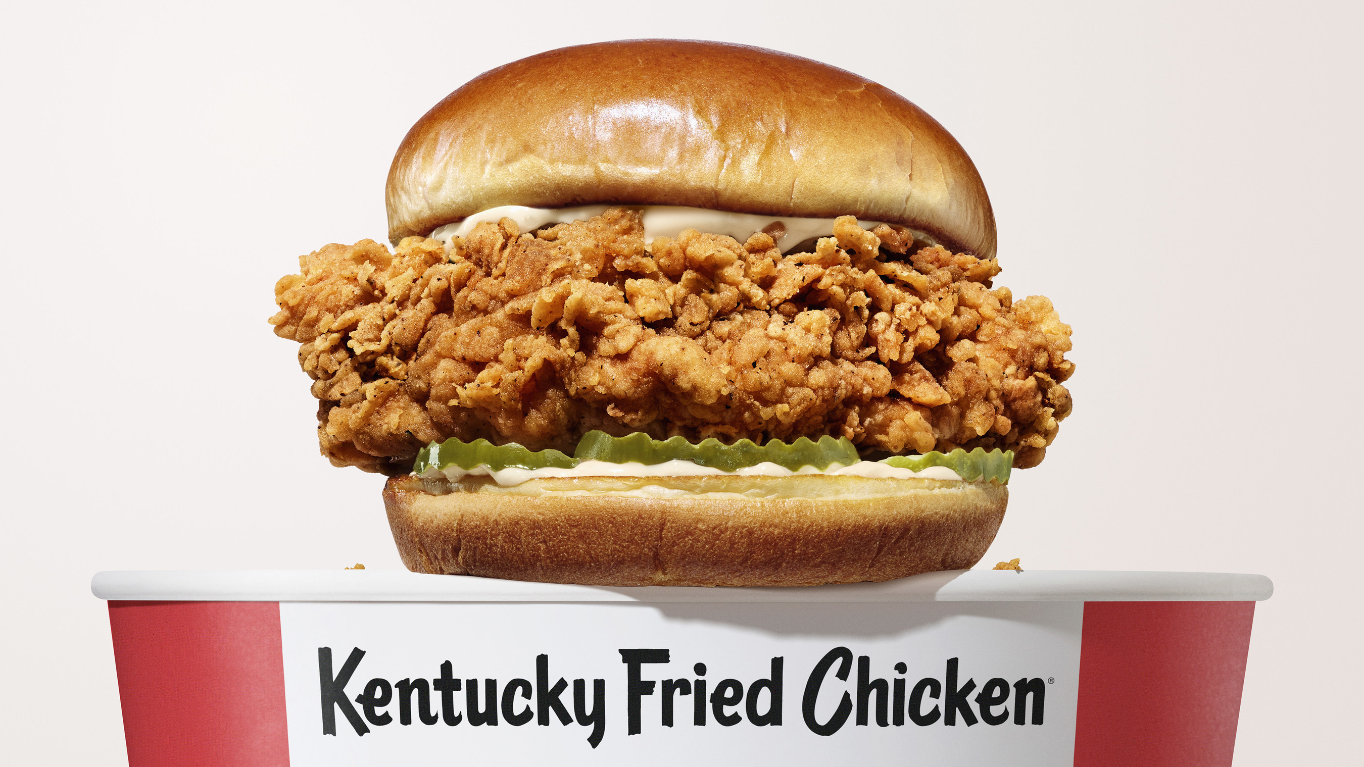 KFC Debuts Extra Crispy Chicken Sandwich at Restaurants in USA Frozen