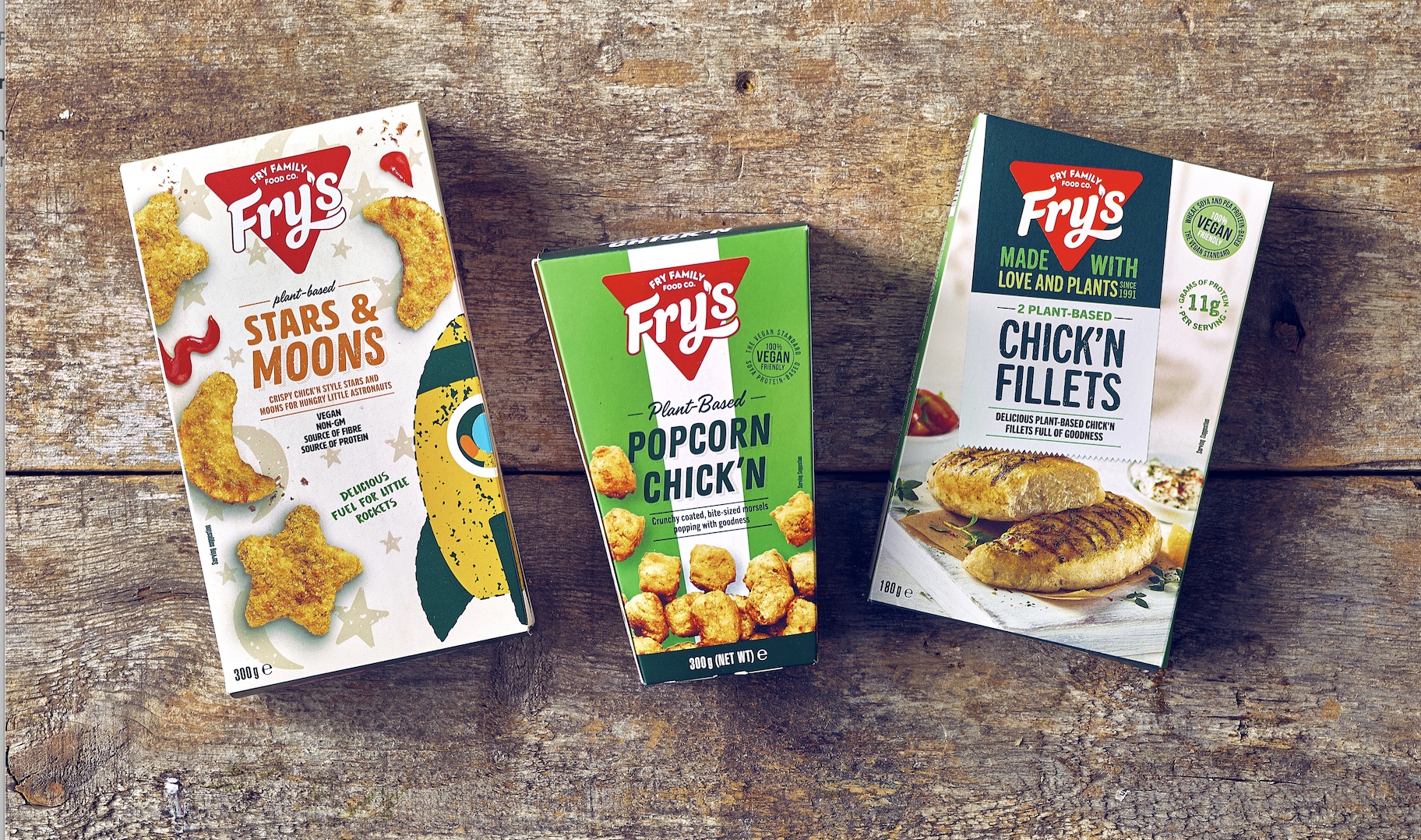 Fry's Stars & Moons Shine at Iceland, Along with Chick’n Fillets and