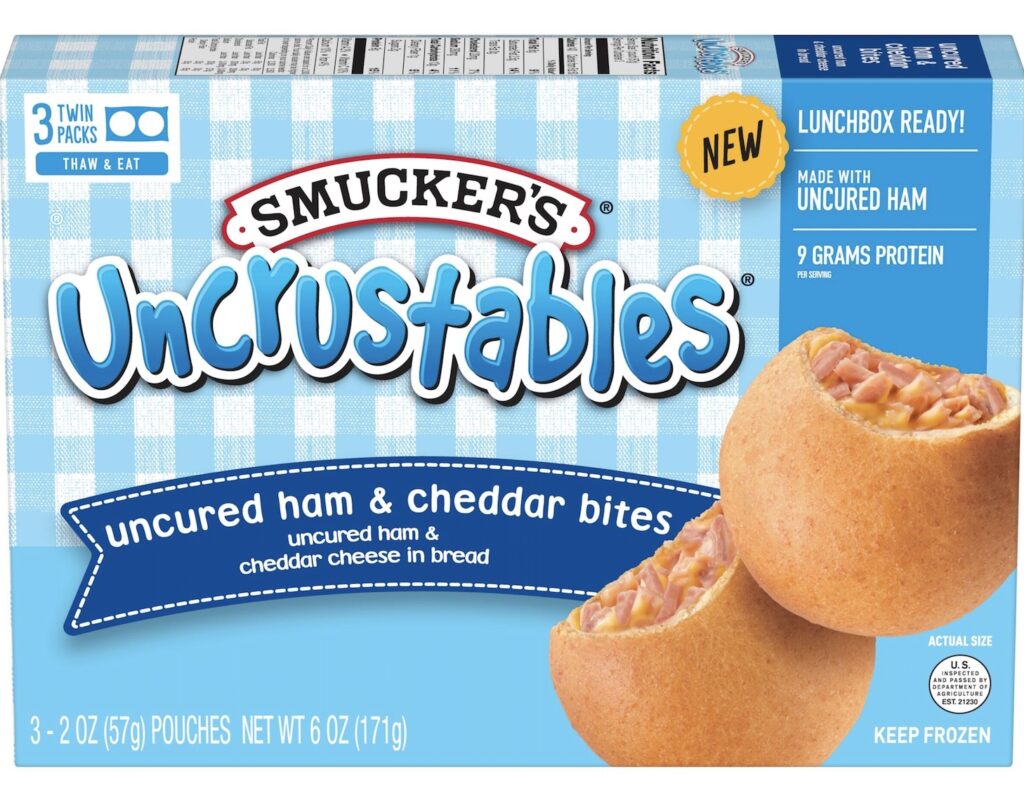 Smucker's Introduces Uncrustables ThawandEat Meat and Cheese Bites