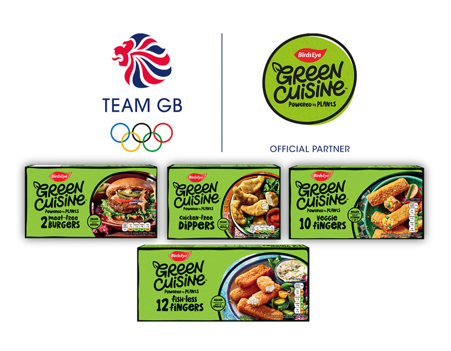 Birds Eye Green Cuisine Partners with Team GB Ahead of '24 Olympic Games Frozen Foods Biz