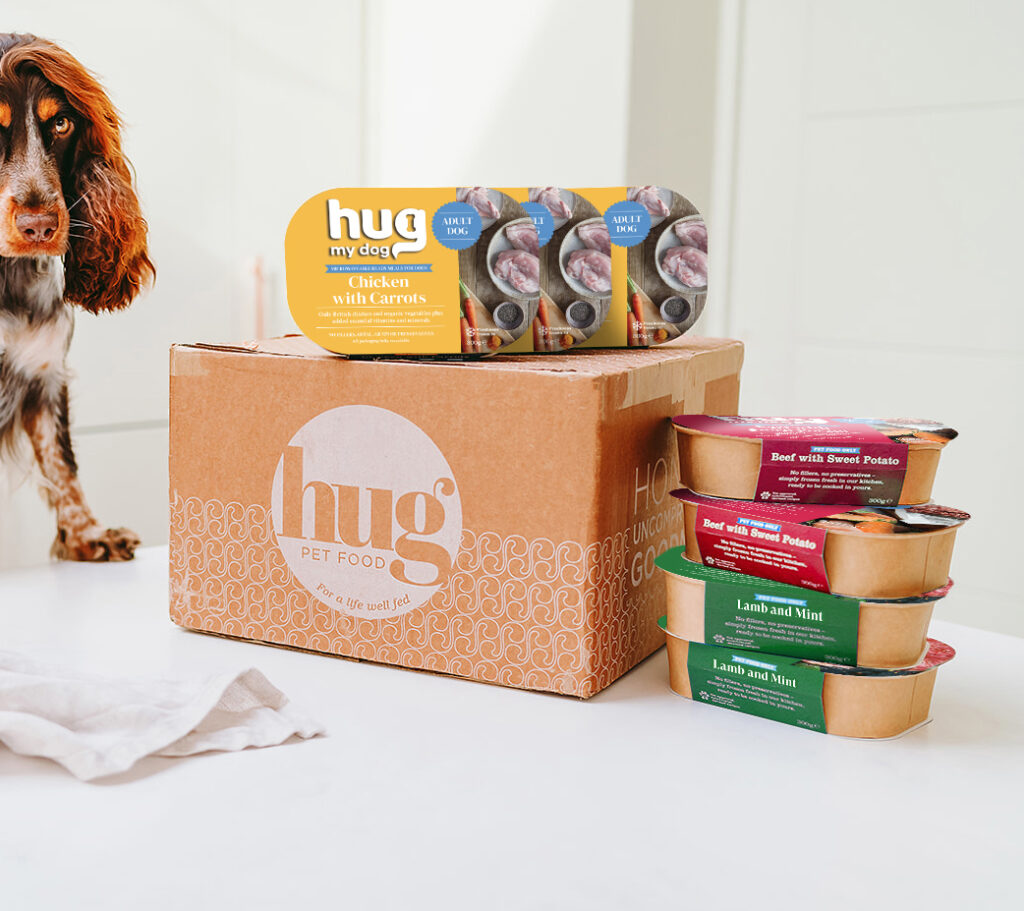 Hug Pet Food Promotes HugMyDog Meals as Foodservice Menu Offering