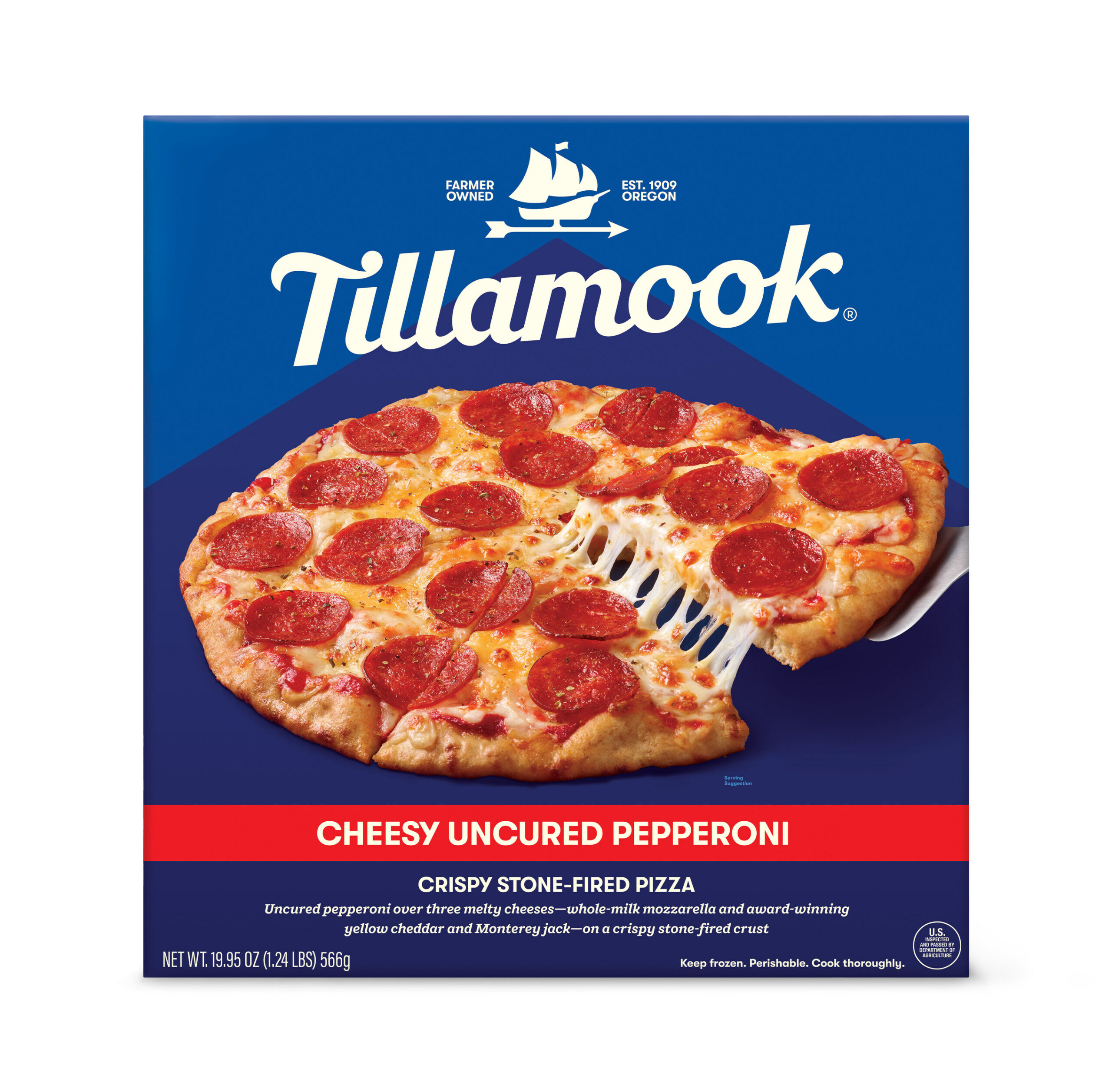 Crispy StoneFired Pizza and Mac & Cheese Meals New from Tillamook