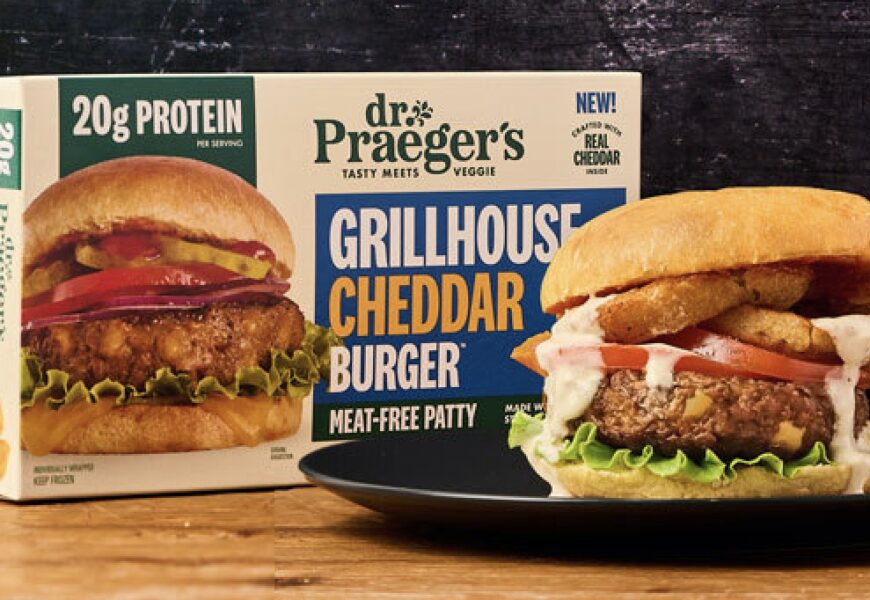 Dr. Praeger’s Expands Veggie Burger Innovation with New Grillhouse Line