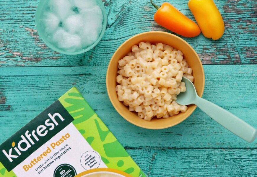Buttered Pasta from Kidfresh is Good Housekeeping Snack Awards Winner