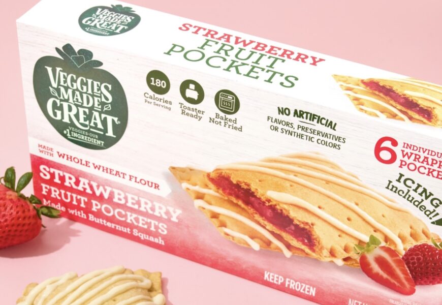 Veggies Made Great Enters Frozen Pastry Category with Fruit Pockets