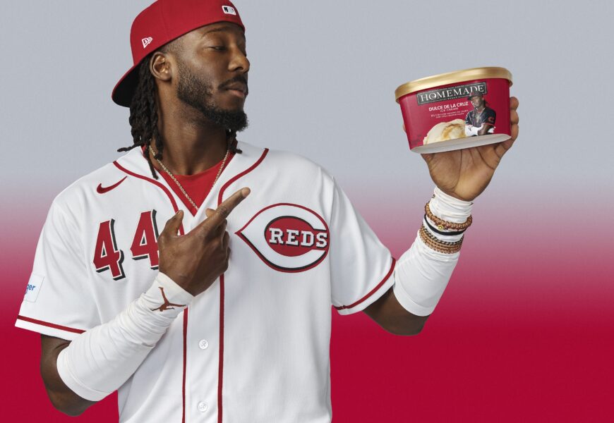 UDF Ice Cream Inspired by Reds Star Elly De La Cruz Hits Retail Stores