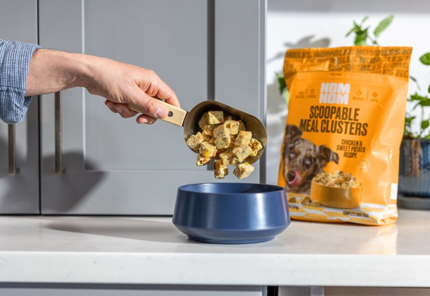 Nom Nom Scoopable Meal Clusters Make Feeding Fido Quick and Easy