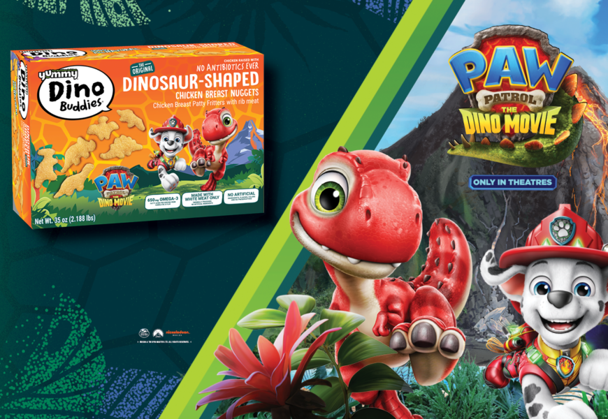Yummy Dino Buddies Packaging Ties In with PAW Patrol: The Dino Movie
