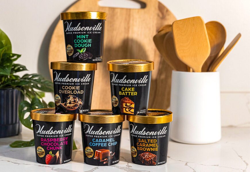 Hudsonville Ice Cream Refreshes Super Premium Pints Collection