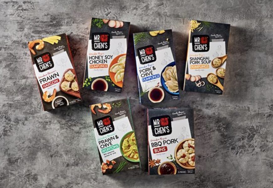 Tesco Stores in UK Stock Mr Chen’s Dumplings, Buns and Wontons